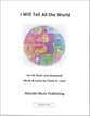 I Will Tell All the World SA choral sheet music cover